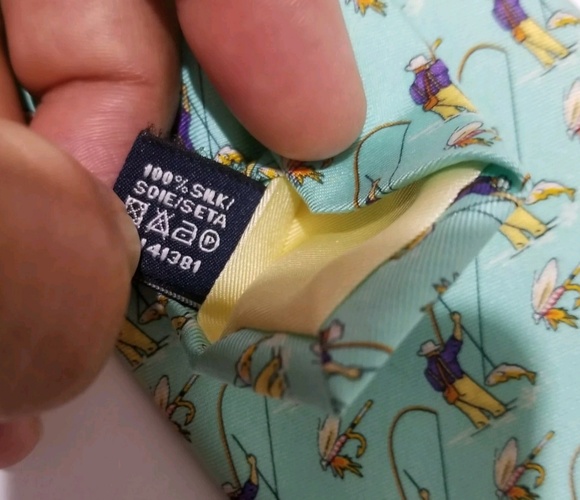 Vintage Ralph Lauren Document Series Tie #10 - Picture 5 of 6